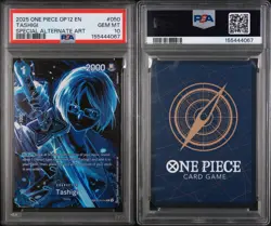 2025 One Piece Op12 EN Tashigi #050 SPECIAL ALT ART SP PSA 10 - Image 3