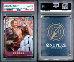 2024 ONE PIECE SIMPLIFIED CHINESE PROMOS #013 RORONOA ZORO PSA 10 - Image 3