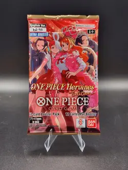 [ENG] 1 Extra Booster: One Piece Heroines Edition Pack EB03 Booster Pack 12 Card - Image 1