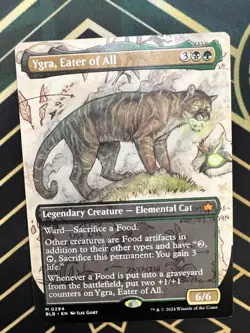 Ygra, Eater of All (Borderless) NM MTG Bloomburrow Regular - Image 1