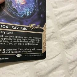 Gemstone Caverns (0016) (Borderless) Edge of Eternities: Stellar Sights Regular - Image 4