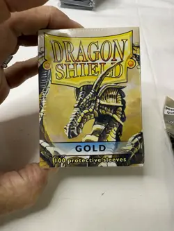 500 Dragon Shield Sleeves 5 Pack Lot 3 Sealed 2 Open See Photos Gold,Pink,Sapph - Image 4
