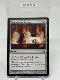 MTG Summoning Station Fifth Dawn 158/165 Regular Rare - Image 1