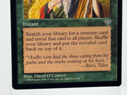 MTG**Worldly Tutor Mirage**Regular**NM**Vintage Magic the Gathering - Image 4