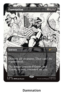 🔥 MTG MARVEL Spider-Man FOIL Secret Lair Drop PRESALE Venom Unleashed (INKS) 🔥 - Image 2