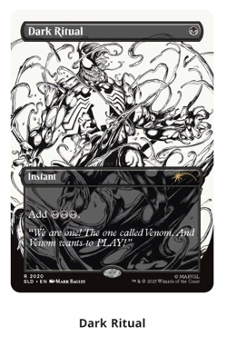 🔥 MTG MARVEL Spider-Man FOIL Secret Lair Drop PRESALE Venom Unleashed (INKS) 🔥 - Image 3