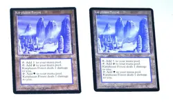 Magic the Gathering * MTG * 2 x Karplusan Forest * Ice Age * MP - Image 1