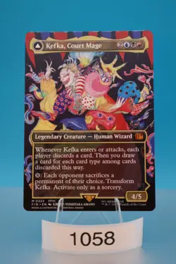 MTG Kefka, Court Mage (0322) (Borderless) Final Fantasy Regular - Image 1