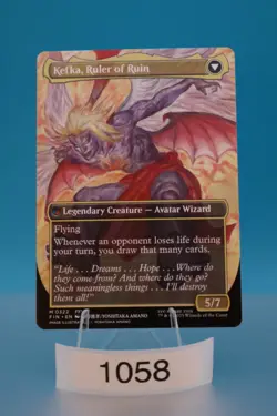 MTG Kefka, Court Mage (0322) (Borderless) Final Fantasy Regular - Image 2