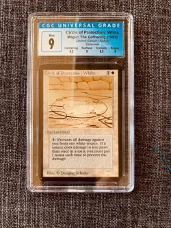 MTG 1993, Limited Edition ALPHA, Circle of Protection (White) - Image 1