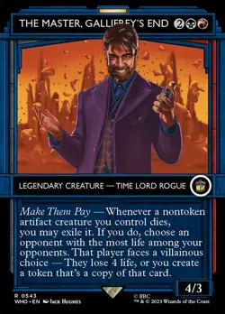 The Master, Gallifrey's End - Foil - Showcase, Commander: Universes Beyond: Doct - Image 1