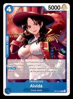 Alvida OP12-042 Common Legacy of the Master One Piece Near Mint - Image 1