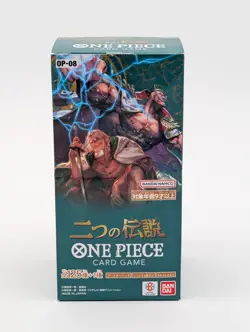 One Piece OP-08 Two Legends Japanese Booster Box Sealed - Image 1