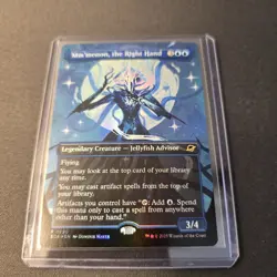MTG Mm'menon, the Right Hand 290 Borderless Foil Rare Edge of Eternities EOE - Image 2