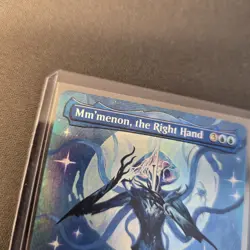 MTG Mm'menon, the Right Hand 290 Borderless Foil Rare Edge of Eternities EOE - Image 3