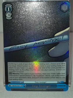 Weiss Schwarz Chainsaw Man CSM/S96-E097S SR - Easy Revenge! - Image 1