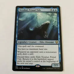 Nezahal, Primal Tide [Commander Legends] Near Mint 1x - Image 1
