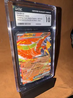 Ho-Oh EX 007/034 Trading Card Game Classic Holo - Image 2