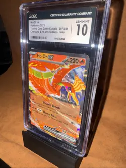 Ho-Oh EX 007/034 Trading Card Game Classic Holo - Image 3
