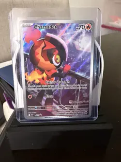 Pokemon Center Exclusive - Charcadet Promo Holo Basic Mega Evolution Card 022 - Image 1