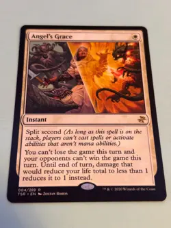 1x Angel's Grace - Time Spiral Remastered - Regular - Rare - Instant Pack fresh - Image 2