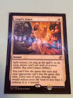 1x Angel's Grace - Time Spiral Remastered - Regular - Rare - Instant Pack fresh - Image 4