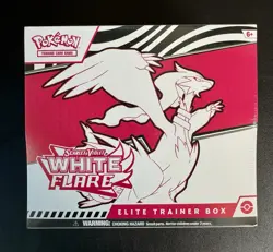 Pokemon 10-10037-107 Trading Card Game Scarlet & VioletWhite Flare Elite - Image 1