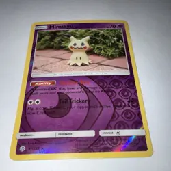 Mimikyu 97/236 SM Cosmic Eclipse Rare Reverse Holo Pokemon Card English - Image 3