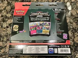 Pokemon Cards - League Battle Deck - DRAGAPULT EX (60-Card Deck & More) - New - Image 3