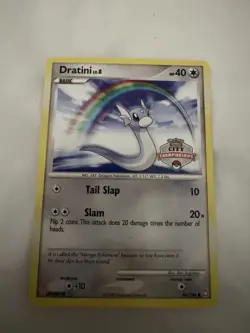 Pokemon Card 2008 DRATINI 91/146 City Championships Promo Legends Awakened NM - Image 1