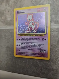 Pokemon Card - 1995 Mewtwo 10/102-Holo - geat condition vintage - Image 2
