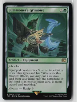 Summoner's Grimoire 205 Rare FINAL FANTASY Near Mint - Image 1