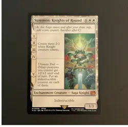 Magic: The Gathering Summon: Knights of Round - Final Fantasy Mythic 0036 White - Image 1