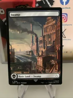 MTG Swamp (0105) [Assassin's Creed] Near Mint​ - Image 1