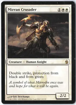 Mirran Crusader R Mirrodin Besieged 14 LP - Image 1