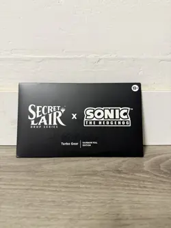 Sealed MTG Secret Lair X Sonic The Hedgehog Turbo Gear Set, Rainbow Foil Edition - Image 1
