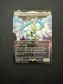 Secret Lair Hatsune Miku Giada Font of Hope Pop Non Foil Borderless - Image 1
