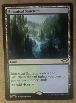 Botanical Sanctum - Outlaws of Thunder Junction - NM MTG - Image 1