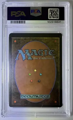 Tundra Magic The Gathering MTG Revised Dual Land PSA 6 EX-MT - Image 2