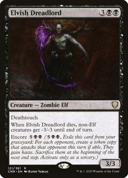 MTG magic 1x Elvish Dreadlord (M/NM) Commander Legends - Image 1