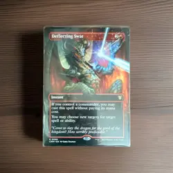 Deflecting Swat 0698 Commander Masters Foil Borderless/Extended Art Red Instant - Image 1