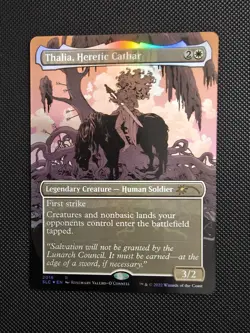 Thalia, Heretic Cathar - Borderless Foil - Secret Lair 30th Anniversary (MTG) - Image 1