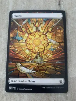 MTG Plains (277) Full Art ** Dominaria United ** English (NM) - Image 1