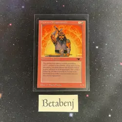 1x MTG Antiquities Dwarven Weaponsmith from Estate Collection - Image 1