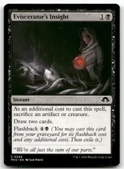 Eviscerator's Insight MTG Modern Horizons 3 NM X1 - Image 1