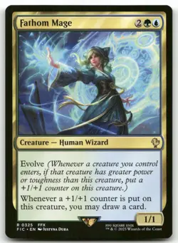 Fathom Mage 325 MTG Commander: FINAL FANTASY R NM - Image 1