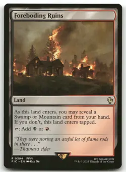 Foreboding Ruins 394 MTG Commander: FINAL FANTASY R NM - Image 1