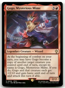 Gogo, Mysterious Mime 56 R Commander: FINAL FANTASY Near Mint - Image 1