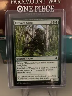Elfsworn Giant - MTG Foundations - English - NM - Image 1