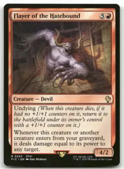 Flayer of the Hatebound 293 MTG Commander: FINAL FANTASY R NM - Image 1